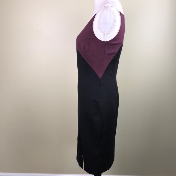 WHBM Colorblock Pencil Dress Size 2 - Picture 6 of 7